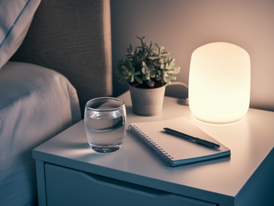 How to stop evening anxiety with a five-item bedside kit (what to include and why it works)