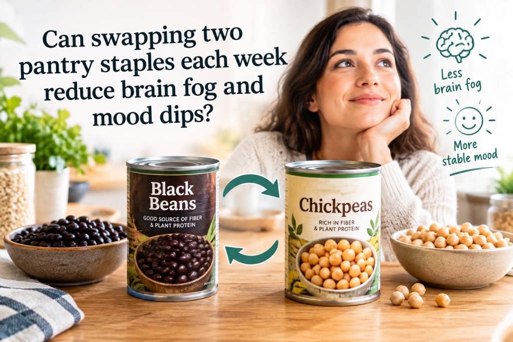 Can swapping two pantry staples each week reduce brain fog and mood dips?