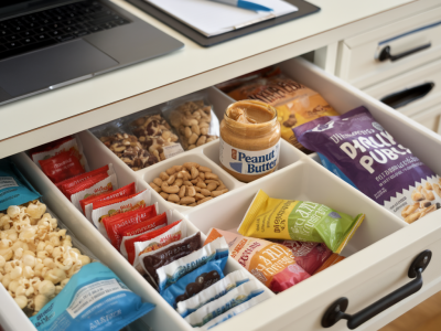 What to pack for a desk-drawer pantry that prevents hangry decisions and boosts focus