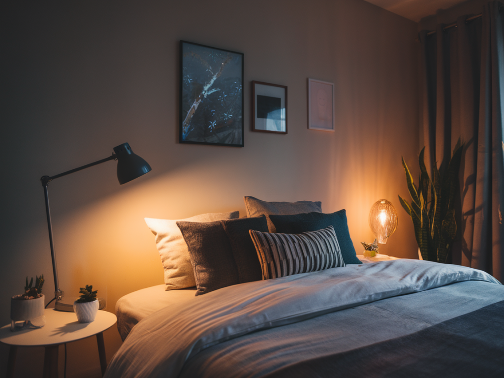 How to create a sleep-friendly evening lighting plan using bulbs, screens and a simple 3-step wind-down