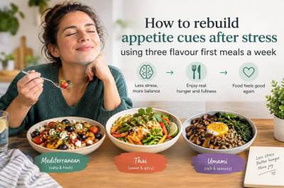 How to rebuild appetite cues after stress using three flavour-first meals a week?